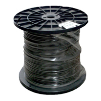 BOBINA DE CABLE EXTERIOR CONDUMEX CAT5E UTP CON GEL 100 COBRE 24 AWG 305 MTS COLOR NEGRO