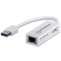 ADAPTADOR,MANHATTAN,506847, USB V3.0 A RED GB MH