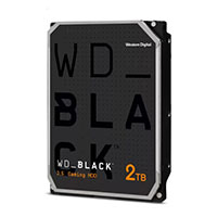 DISCO DURO INTERNO WD BLACK 2TB 3.5 ESCRITORIO SATA3 6GB/S 64MB 7200RPM GAMER/ALTO RENDIMIENTO WD2003FZEX
