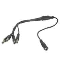 DIVISOR DE FUENTE DE PODER / PROVISION ISR / PR-C14 / 1 ENTRADA / 4 SALIDAS