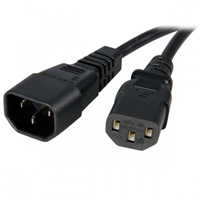 CABLE HP 2.0M 10A C13-C14 BLK JPR CORD