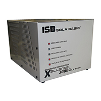 REGULADOR ELECTRONICO DE VOLTAJE SOLA BASIC ISB XELLENCE3000 2 FASES 220 VCA.