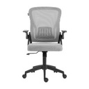 SILLA ACTECK FLUX LITE EC313 / ERGONOMICA / REPOSABRAZOS AJUSTABLE/ SOPORTE LUMBAR / MATERIAL TRANSPIRABLE/ INCLINACION 120 GRADOS / MECANISMO TIPO MARIPOSA / MARCO NEGRO - MALLA GRIS / AC-943390