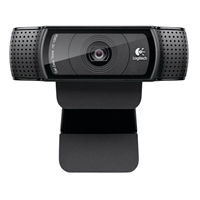 WEBCAM LOGITECH C920 PRO FULL HD 1080P A 30 FPS 3MP FOTO 15MP ENFOQUE AUTOMATICO 2 MICOFONOS USB