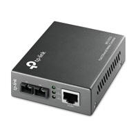 CONVERTIDOR DE MEDIOS TP-LINK MC110CS MONO MODO CONECTOR DE FIBRA SC A RJ45 10/100MBPS DUPLEX TOTAL HASTA 20