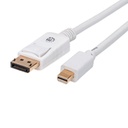 CABLE DISPLAYPORT,MANHATTAN,324748, - MINIDP M-M  2.0M BLANCO
