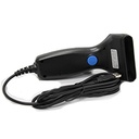 LECTOR DE CODIGO DE BARRAS EC LINE EC-CD-8100, NEGRO, CCD, USB, 1D, 100 LECTURAS POR SEGUNDO, RESISTENTE A CAIDAS DE 1.5 MTS