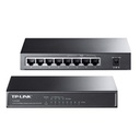 SWITCH | TP-LINK | TL-SF1008P | 8 PUERTOS |RJ45 10/100 MBPS |NO ADMINISTRABLE |  4 PUERTOS POE | PARA ESCRITORIO