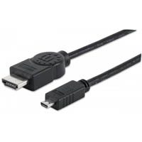 Cable HDMI Manhattan 2METHERNET