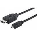 Cable HDMI Manhattan 2METHERNET