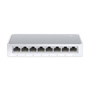 SWITCH | TP-LINK | TL-SF1008D |  8 PUERTOS RJ45 10/100 MBPS  | NO ADMINISTRABLE  | PARA ESCRITORIO