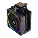 ENFRIAMIENTO DE AIRE GAMER BALAM RUSH HELIUX PRO HEX55 / DISPLAY PARA MONITOREO DE TEMPERATURA + RGB / 4 PIPAS / TDP 220 W / COMPATIBILIDAD AMD + INTEL / NEGRO / BR-941983