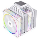 ENFRIAMIENTO DE AIRE GAMER BALAM RUSH HELIUX PRO HEX75 / DISPLAY PARA MONITOREO DE TEMPERATURA + RGB / 6 PIPAS / TDP 270 W / COMPATIBILIDAD AMD + INTEL  / BLANCO / BR-941952