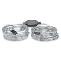 CABLE USB,MANHATTAN,510424, V2.0 A-B 11.0M ACTIVO