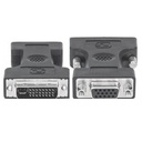 ADAPTADOR DVI,MANHATTAN,328883, AD 29M - HD15H