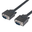 CABLE SVGA ,MANHATTAN,312721, MONITOR 8MM HD15M-M  4.5M
