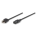 CABLE CORRIENTE,MANHATTAN,300179, CPU/MON-PARED 1.8M
