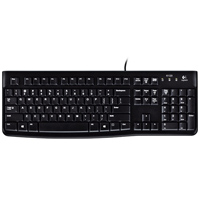TECLADO LOGITECH K120 ALAMBRICO USB RESISTENTE A DERRAMES (ESPAÑOL) NEGRO