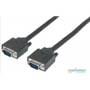 CABLE SVGA, MANHATTAN,311731, MONITOR 8MM HD15M-M  1.8M