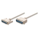 CABLE IMPRESORA,MANHATTAN,303033, BITRONICS  1.8M,DB25 A CENTRONICS 36 1.8M MACHO-MACHO