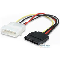 CABLE ALIMENTACION,MANHATTAN,342766,CORRIENTE INT. HDD SATA
