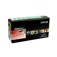 Toner Laser Lexmark Color Negro Rendimiento Estandar E260A11L