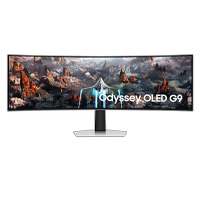 MONITOR LED SAMSUNG 49 PULGADAS /G9 G932S ODYSSEY / DQHD 5120 X 1440 / OLED / WIDESCREEN /CURVO/ HDMI / DP / 240HZ / PLATA