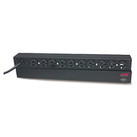 Unidad de PDU Multicontacto Apc para Montaje en Rack Linea Básico 1U