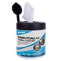 TOALLAS HUMEDAS COMPUTOALLAS ANTIBACTERIALES Y ANTIESTATICAS PARA USO EXCLUSIVAMENTE EXTERNO 30 PZAS SILIMEX