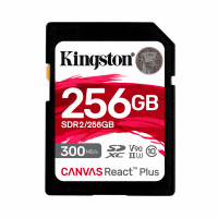 Memoria Flash SD Kingston Sdxc Canvas React Plus 256GB 300R