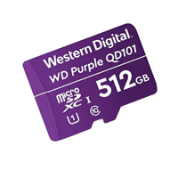 Memoria Wd Purple Sc QD101 Micro Sdxc 512GB Videovigilancia 24 SanDisk