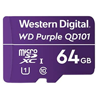 Memoria Wd Purple Sc QD101 Micro Sdxc 64GB Videovigilancia 24 SanDisk