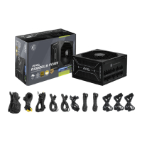 Fuente de Poder MSI 1000W