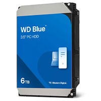 DISCO DURO INTERNO WD BLUE 6TB 3.5 ESCRITORIO SATA3 6GB S 256MB 5400RPM WINDOWS WD60EZAX