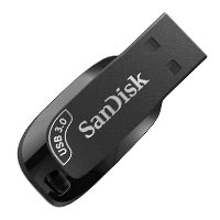 Memoria SanDisk 256GB USB 3.0 Ultrashift Z410 Negro SDCZ410-256G-G46