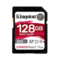Memoria Flash SD Kingston Sdxc Canvas React Plus 128GB 300R