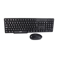 Combo Teclado y Mouse Óptico Ghia GTA100