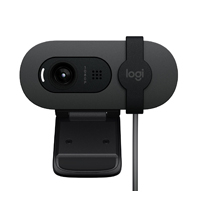 Webcam Logitech Brio 100 Grafiito FHD 1080 a 30 Fps 58° Rightlight 2