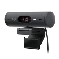 Webcam Logitech Brio 500 Grafito FHD 1080 a 30 Fps Auto Enfoque