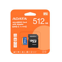 Memoria ADATA Micro Sdxc 512GB AUSDX512GUICL10A1-RA1