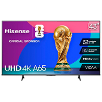 Television 43 Pulgadas LED Hisense 43A65NV Smart Vidaa TV