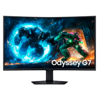 MONITOR LED SAMSUNG 37 PULGADAS / G7 ODYSSEY GAMER/ 4K(3840 X 2160)/ VA / CURVO/ DP/ HDMI/180HZ/ NEGRO