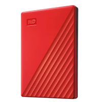 Disco Duro Externo Wd My Passport 2TB 2.5 Portátil USB3.0 Rojo