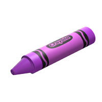 Memoria SanDisk 256GB USB Tipo-C Crayola Vivid Violet SDCZIC-256G-G46V
