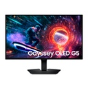 MONITOR LED SAMSUNG 27 PULGADAS /G5 ODYSSEY GAMER/QHD (2560 X 1440)/ OLED / PLANO/ DP/ HDMI/ 144HZ/ NEGRO