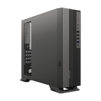 GABINETE ACTECK ONEX GS455 / MINI TORRE SLIM / MICRO ATX - MINI ITX / FUENTE DE PODER SFX 500 W / DOBLE POSICION / LECTOR DE TARJETAS SD / FULL METAL / 5 AÑOS DE GARANTIA / NEGRO / AC-943079