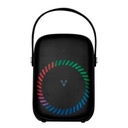 MINI BAFLE KARAOKE VORAGO KSP-455 40WATTS RECARGABLE 1 MICROFONO INALAMBRICO C/CORREAS TWS IPX5 BT 6HRS