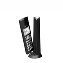 TELEFONO PANASONIC KX-TGK210MEB INALAMBRICO CON IDENTIFICADOR DE LLAMADAS MODO ECO DIRECTORIO TELEFNICO BOTN PARA INTERCOM COLOR NEGRO.
