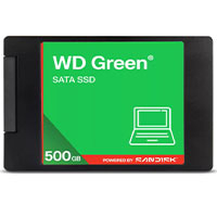 UNIDAD DE ESTADO SOLIDO SSD INTERNO WD GREEN 500GB 2.5 SATA3 6GB/S LECT.545MBS 7MM LAPTOP MINI PC WDS500G5G0A-00CPT0