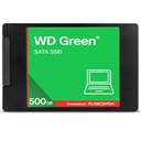 UNIDAD DE ESTADO SOLIDO SSD INTERNO WD GREEN 500GB 2.5 SATA3 6GB/S LECT.545MBS 7MM LAPTOP MINI PC WDS500G5G0A-00CPT0